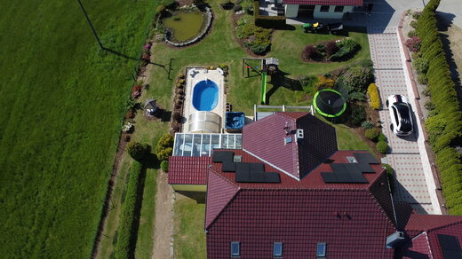letecký snímek